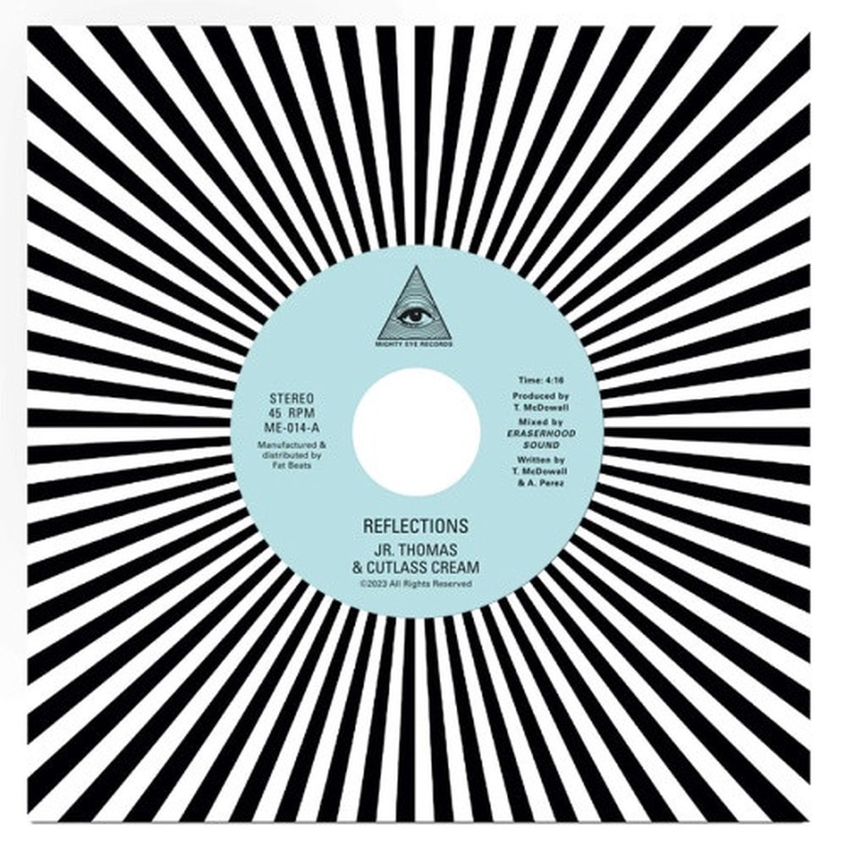 Jr. Thomas & Cutlass Cream – Reflections – 7″ Vinyl