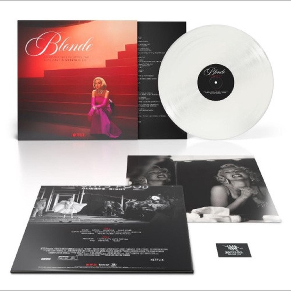 Nick Cave & Warren Ellis – Blonde (Soundtrack From The Netflix Film) – LP White Vinyl
