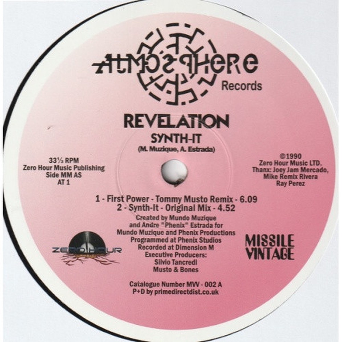 Revelation – Synth-It / First Power – 12″ Vinyl