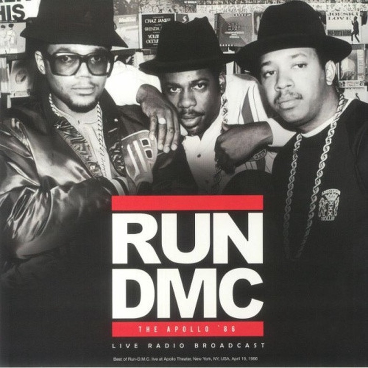 Run D.M.C. – The Apollo 1986 Live Radio Broadcast – LP Vinyl