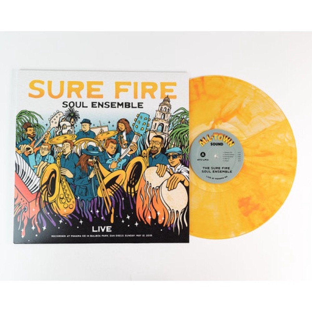 The Sure Fire Soul Ensemble – Live At Panama 66 – LP Colored Vinyl