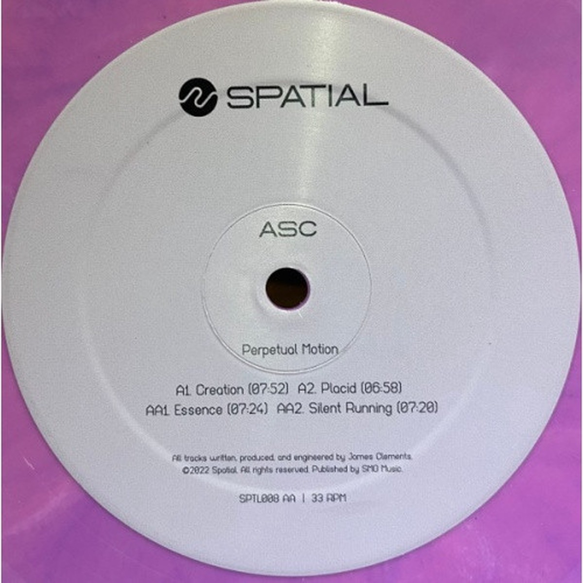 ASC – Perpetual Motion – 12″ Colored Vinyl