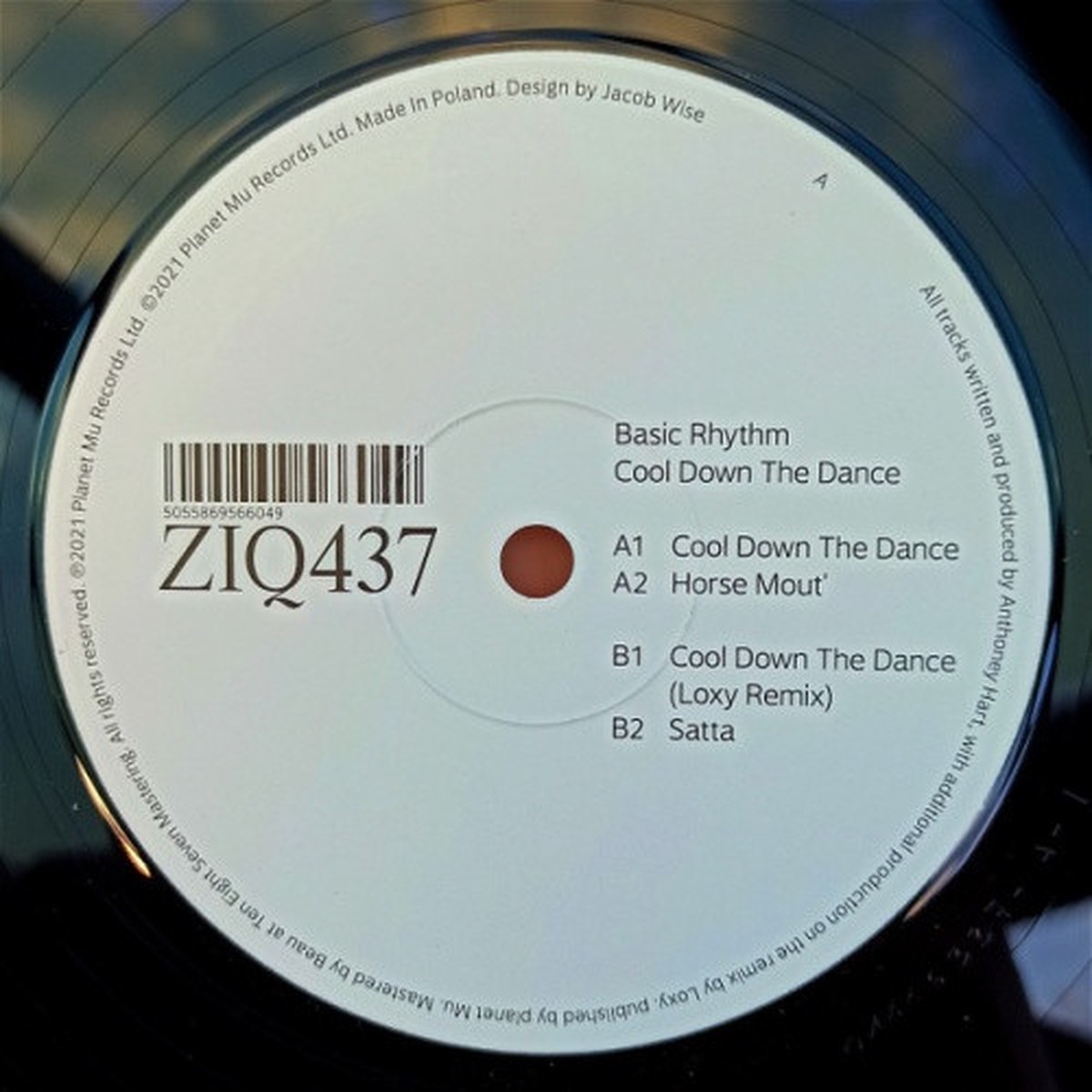 Basic Rhythm – Cool Down The Dance Ep – 12″ Vinyl