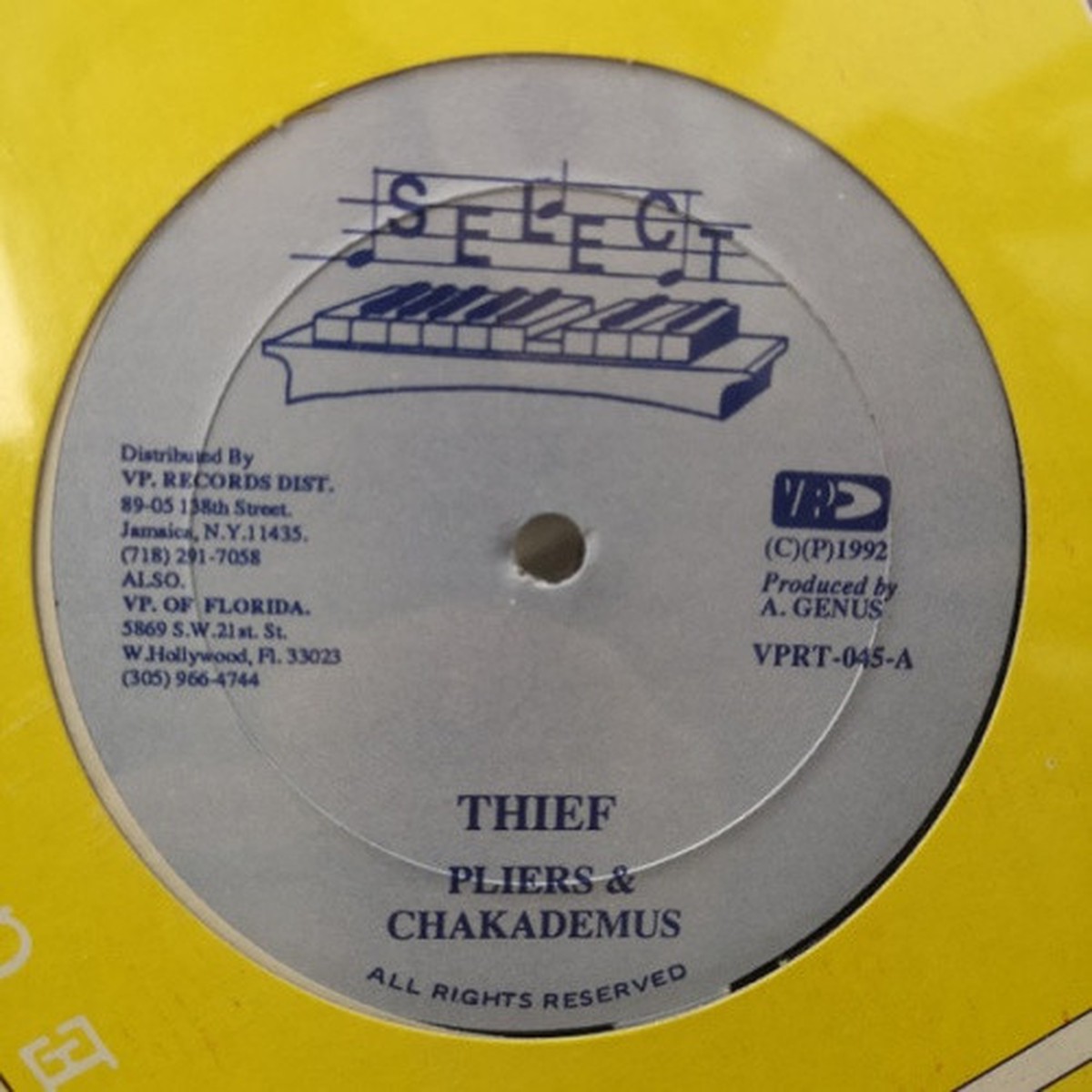 Chaka Demus & Pliers – Thief / She Thrills Me – 12″ Vinyl