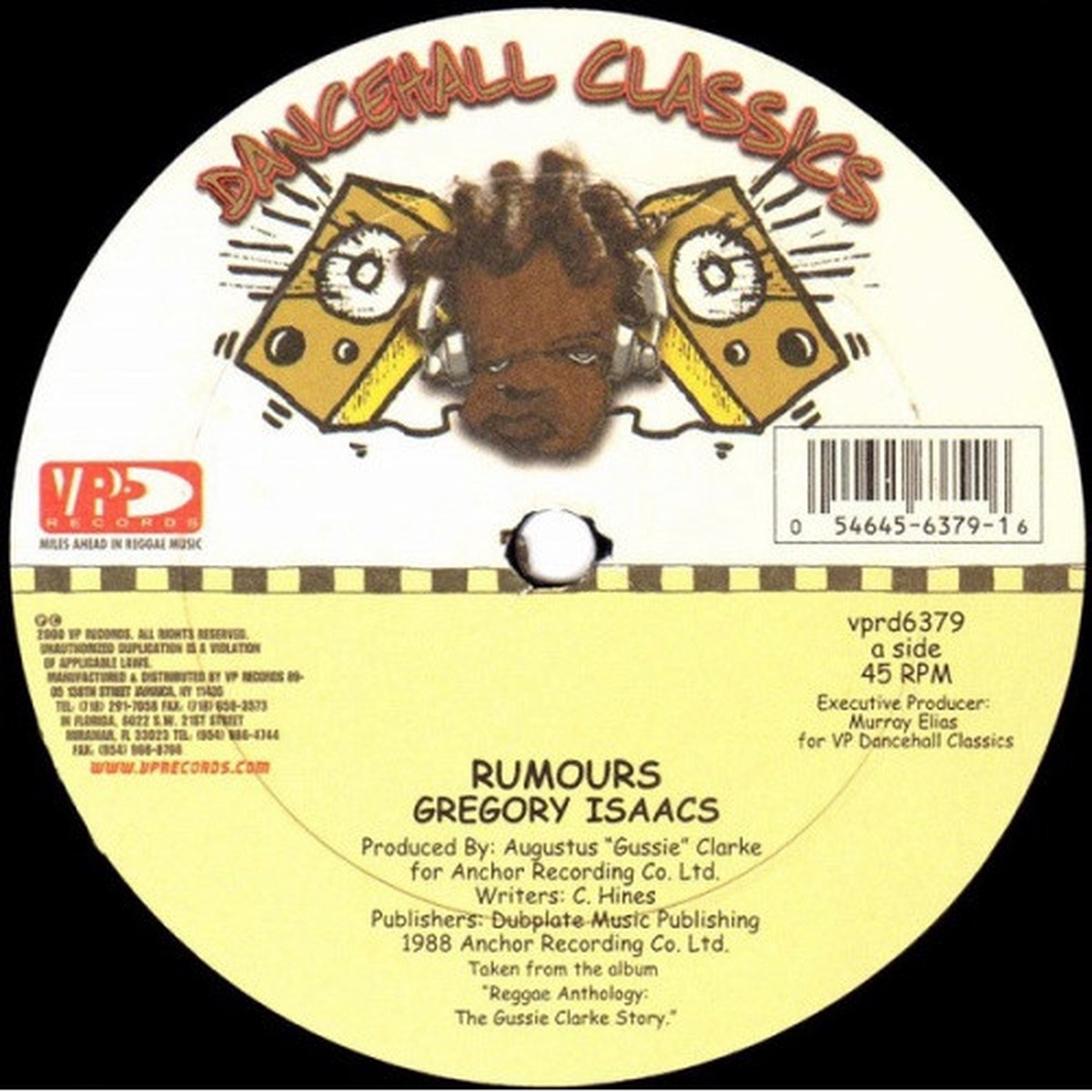 Gregory Isaacs – Rumours – 12″ Vinyl