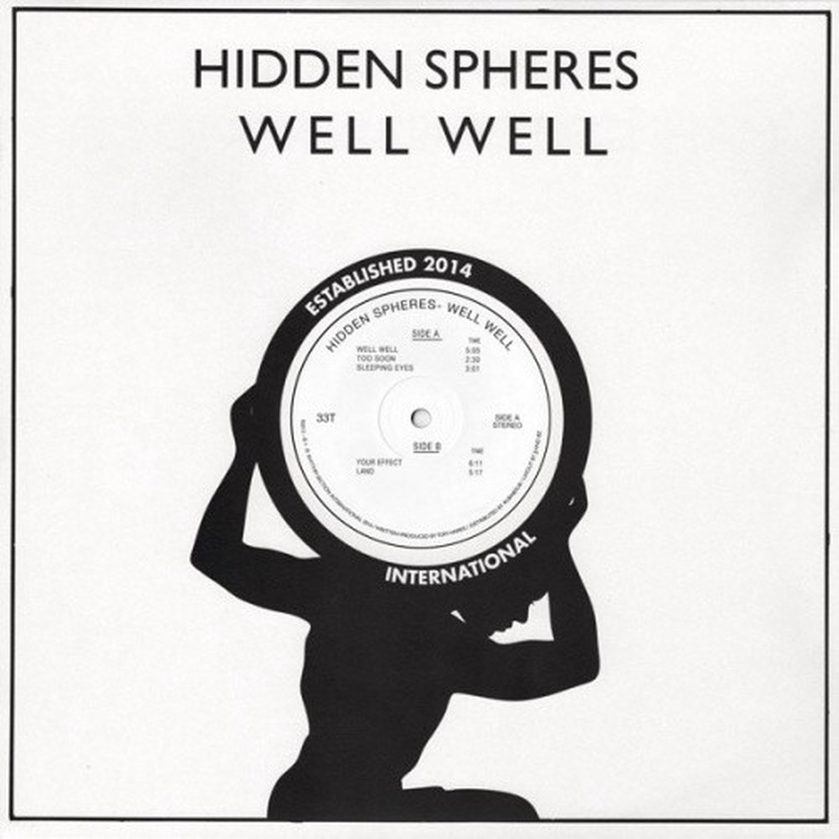 Hidden Spheres – Well Well – 12″ Vinyl