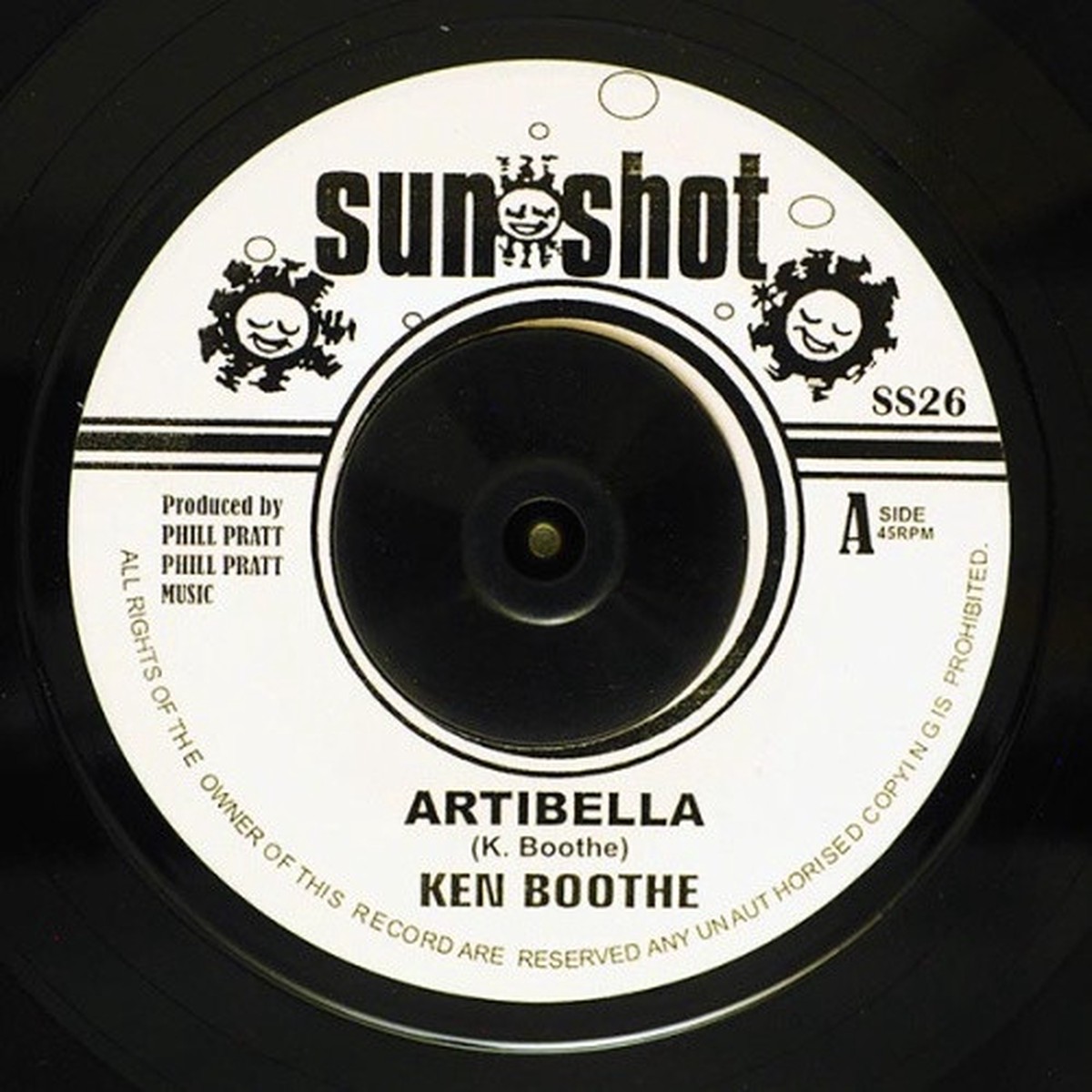 Ken Boothe – Artibella – 7″ Vinyl