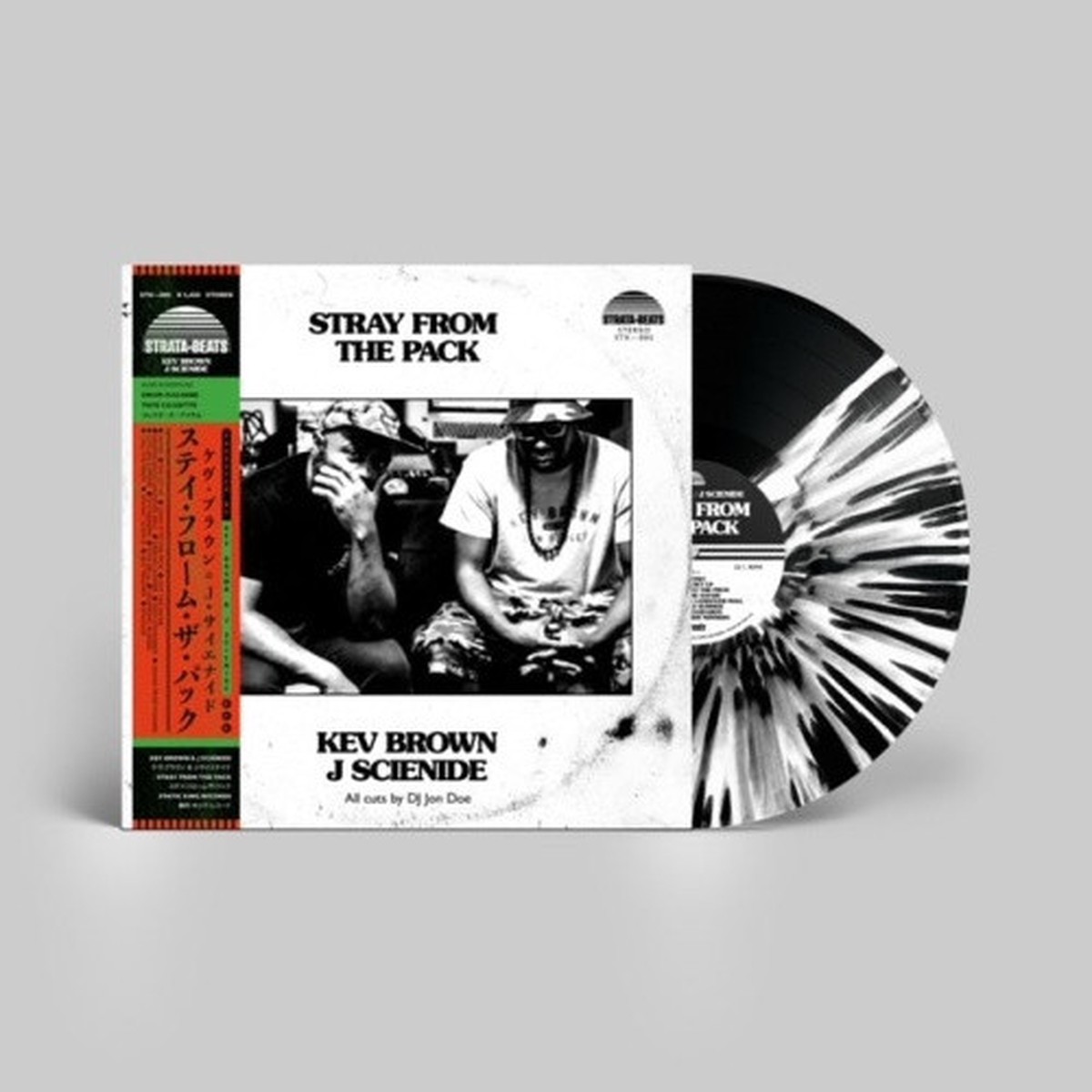 Kev Brown & James Scienide – Stray From The Pack – LP Colored Vinyl