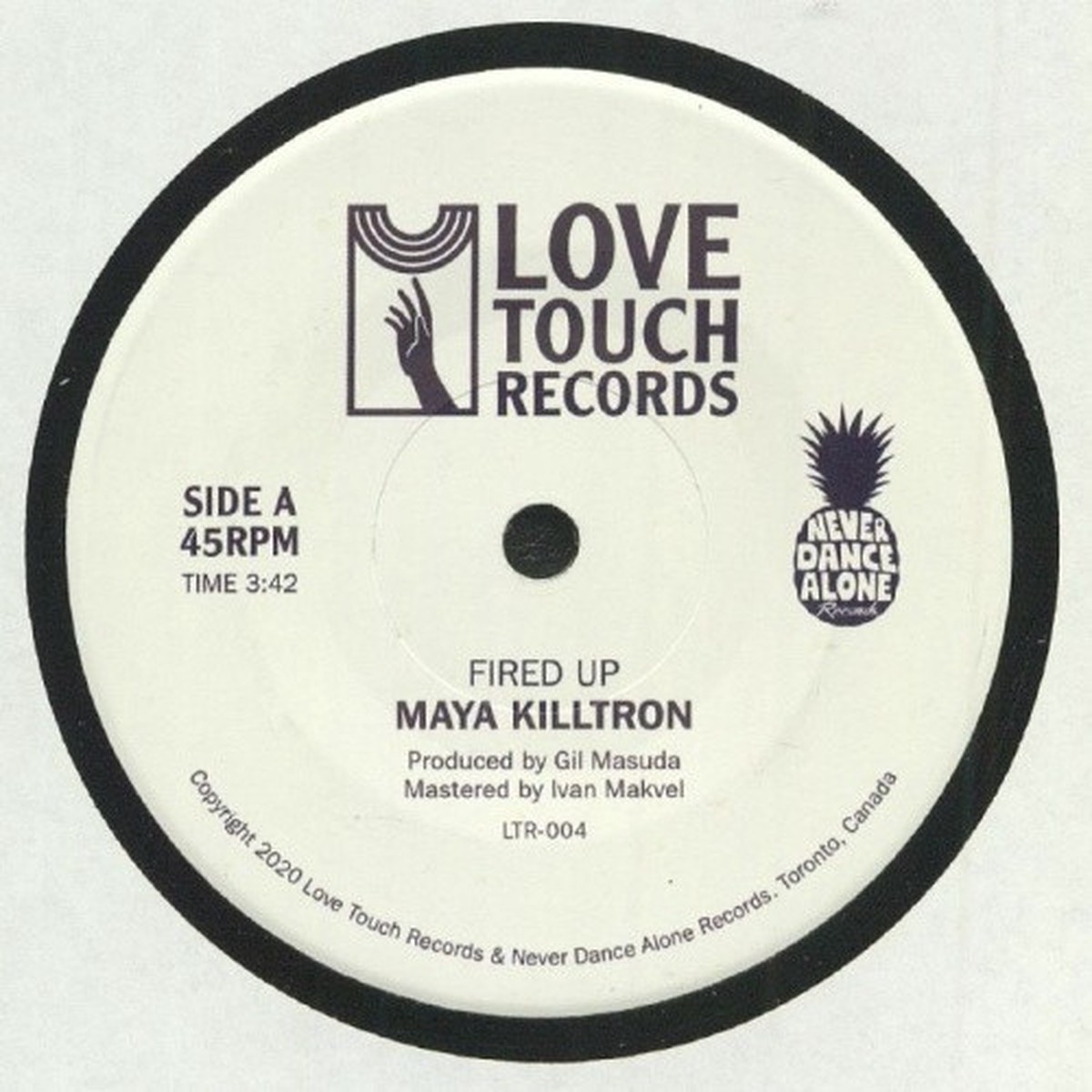 Maya Killtron – Fired Up – 7″ Vinyl