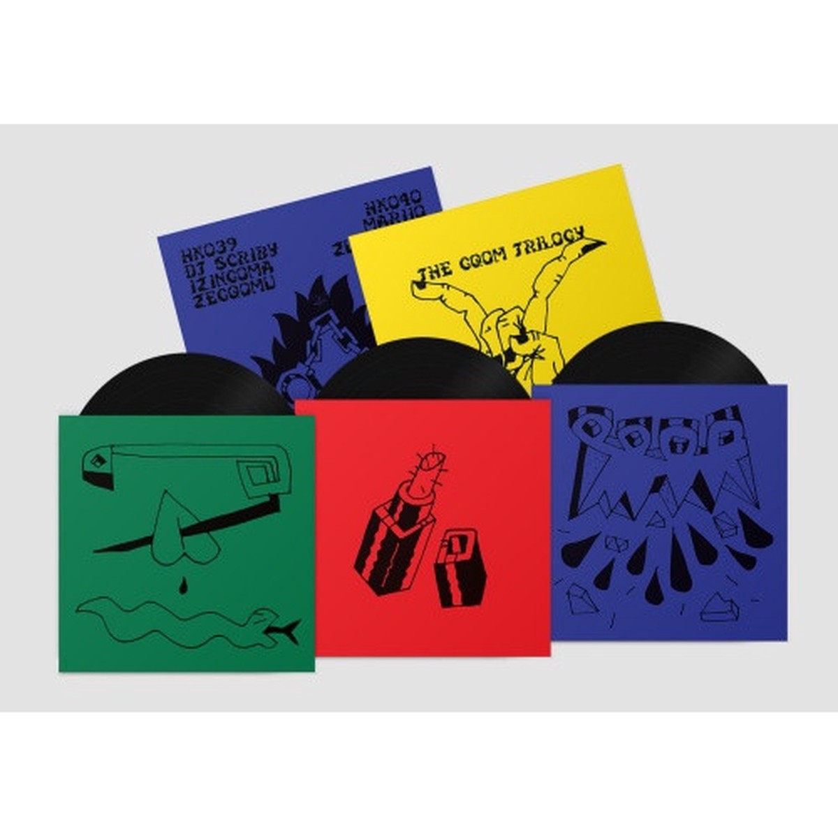 Various Artists – The Gqom Trilogy – 3x LP Vinyl