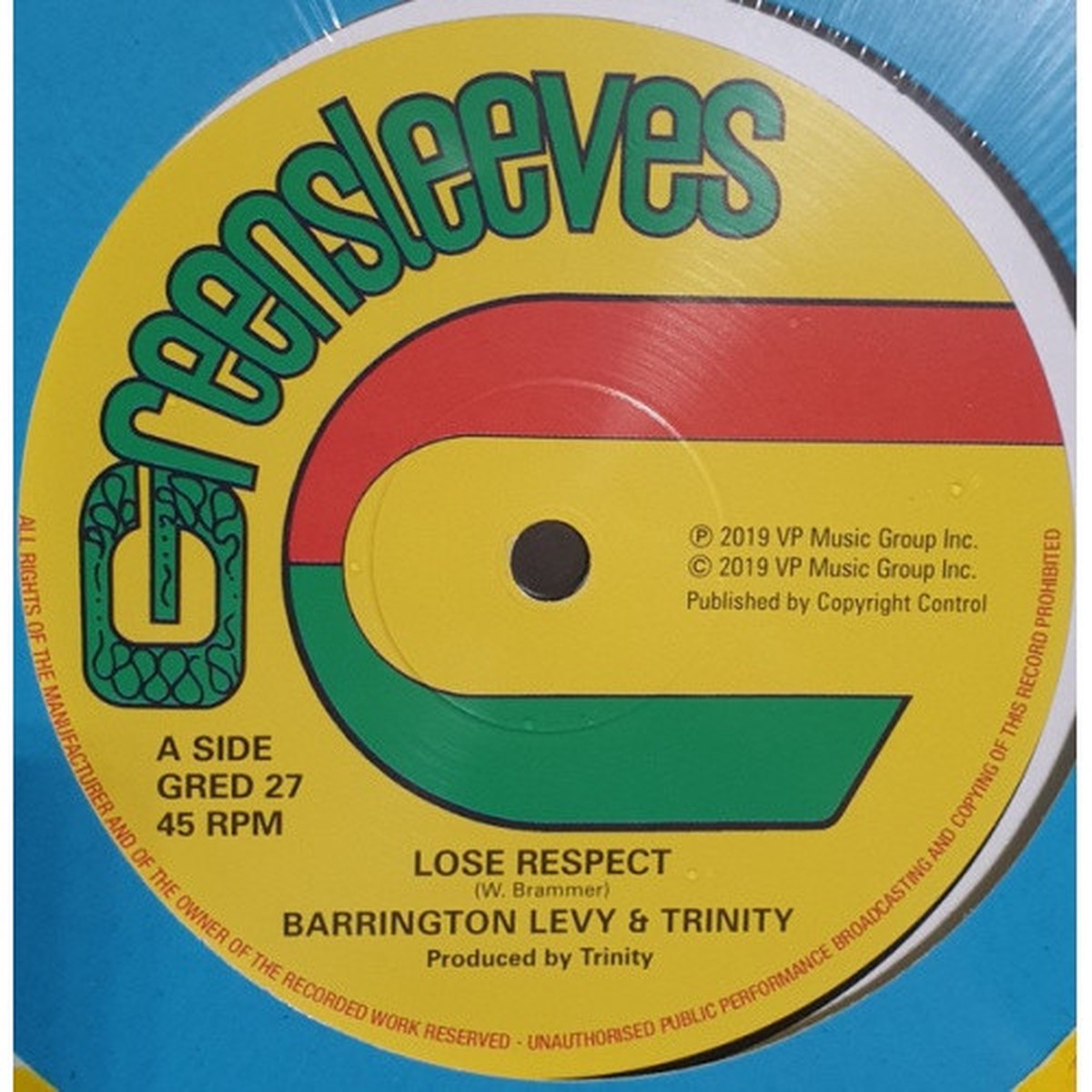 Barrington Levy / Roman Stewart / Trinity – Lose Respect / Since You’re Gone – 12″ Vinyl