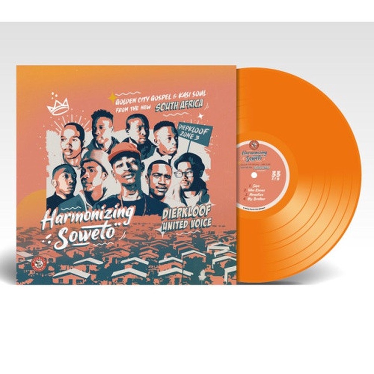 Diepkloof United Voice – Harmonizing Soweto: Golden City Gospel & Kasi Soul from the New South Africa – LP Colored Vinyl