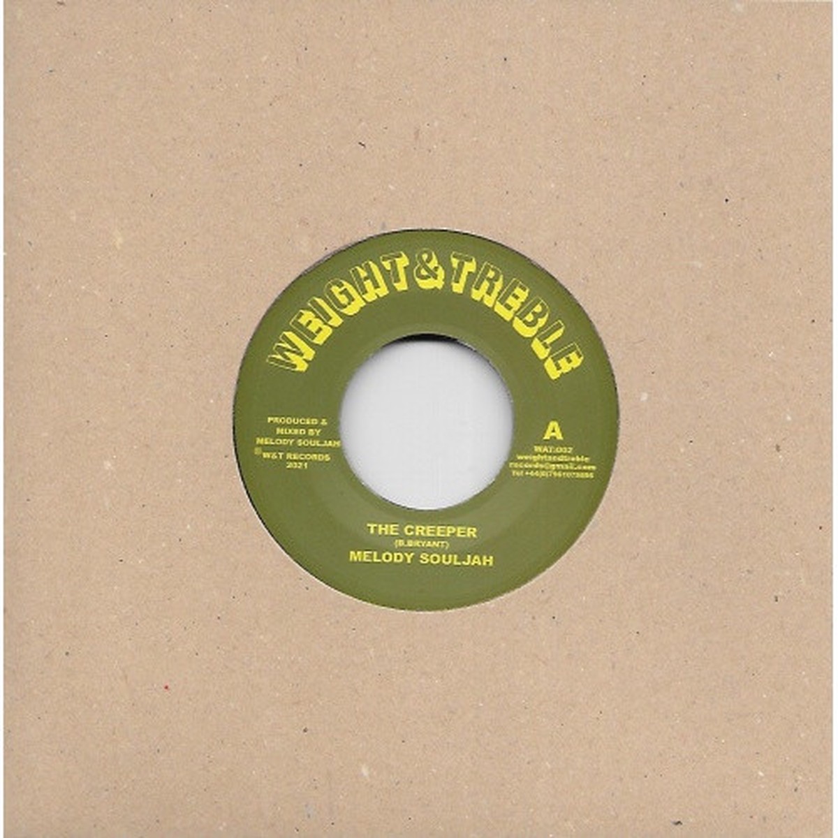 Melody Souljah – The Creeper – 7″ Vinyl