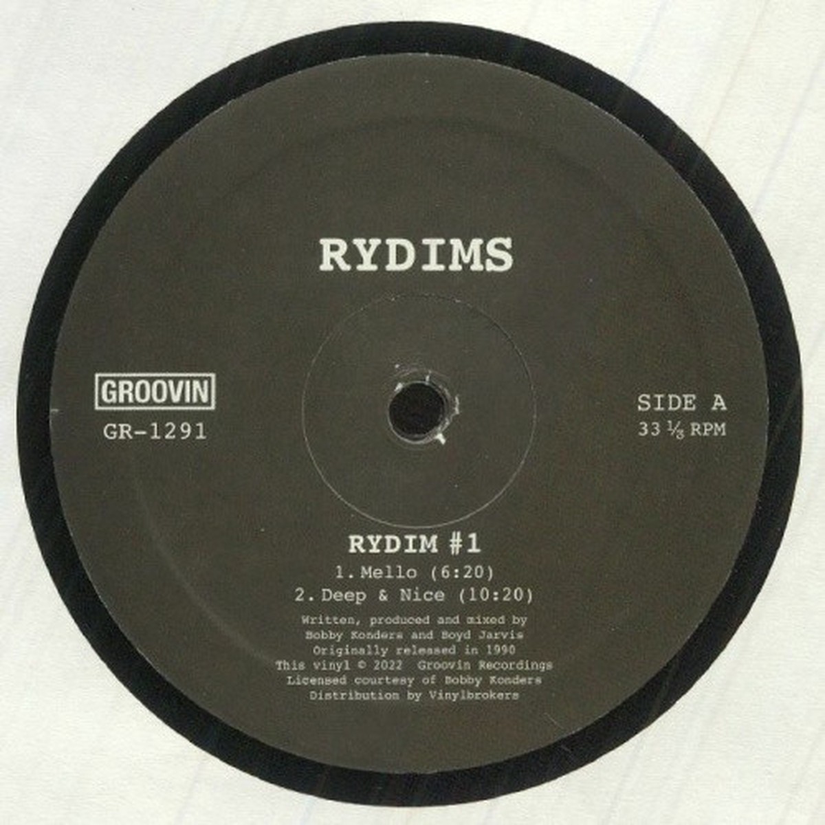 Rydims – Rydim #1 & #2 – 12″ Vinyl