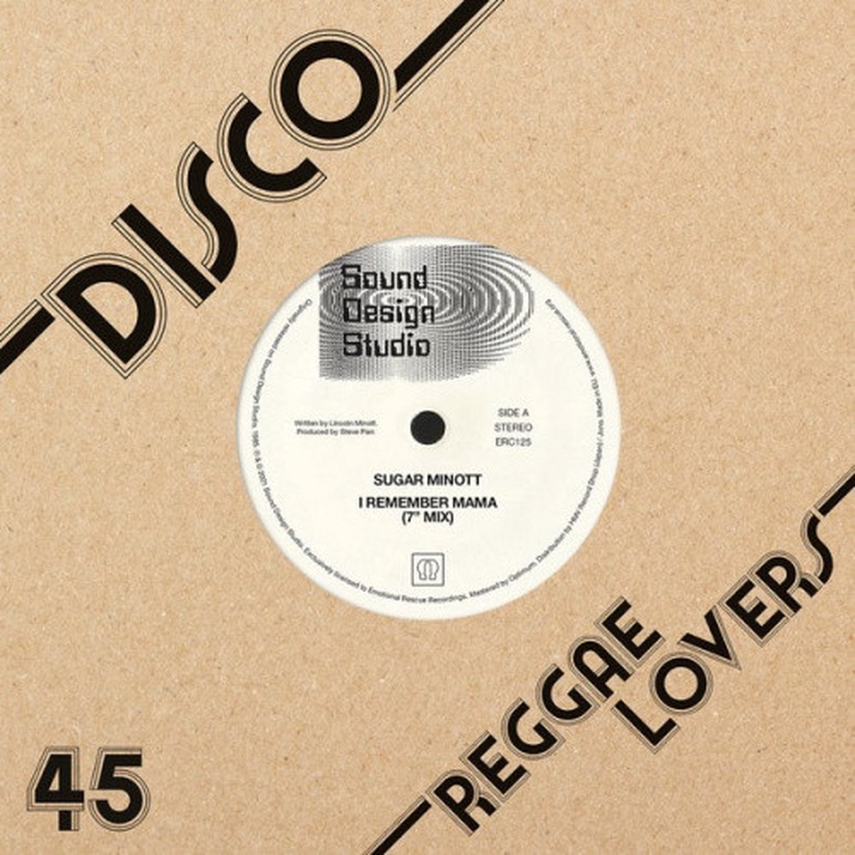 Sugar Minott – I Remember Mama – 7″ Vinyl