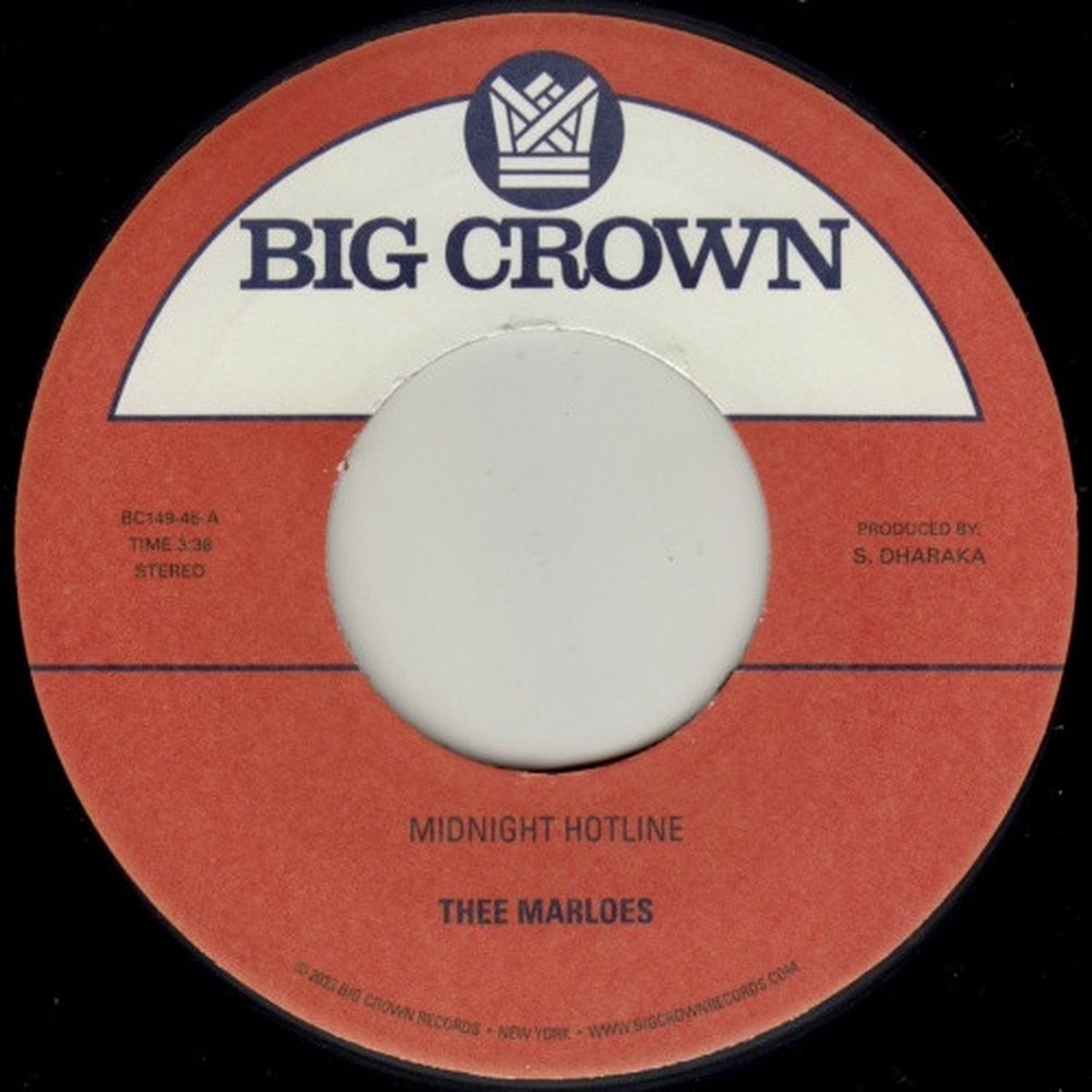 Thee Marloes – Midnight Hotline / Beri Cinta Waktu – 7″ Vinyl