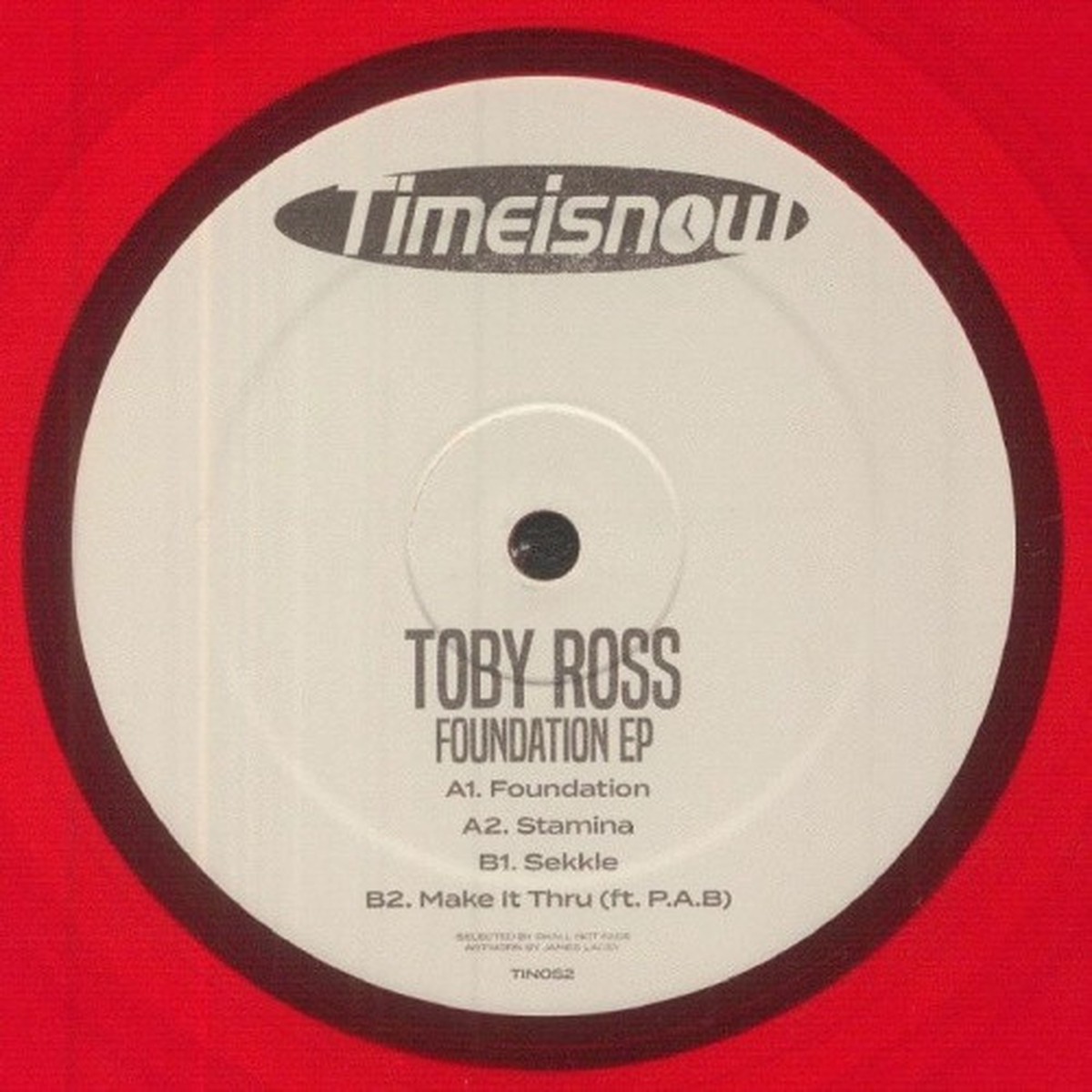 Toby Ross – Foundation Ep – 12″ Colored Vinyl
