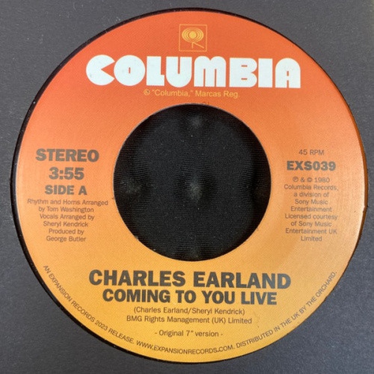 Charles Earland – Coming To You Live / Street Themes – 7″ Vinyl