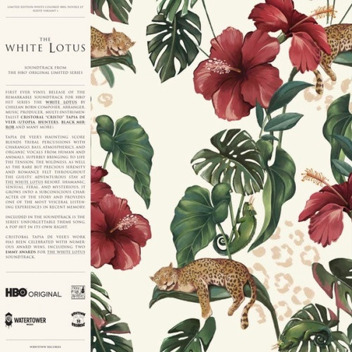 Juan Cristobal Tapia De Veer – The White Lotus (Soundtrack) (Cover Variant 1) – 2x LP White Vinyl
