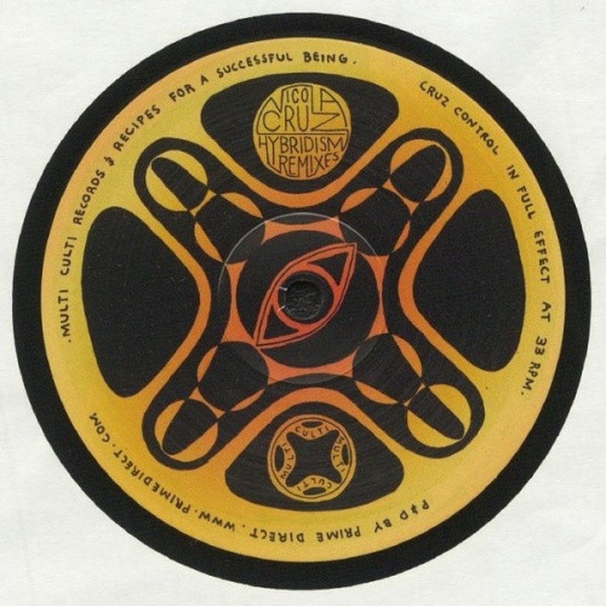 Nicola Cruz – Hybridism (Remixes) – 12″ Vinyl