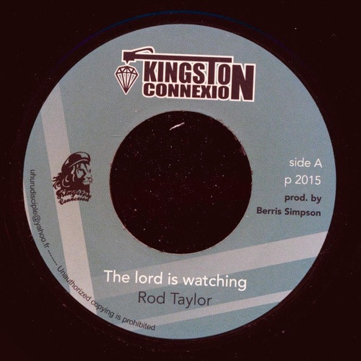 Rod Taylor – The Lord Is Watching – 7″ Vinyl