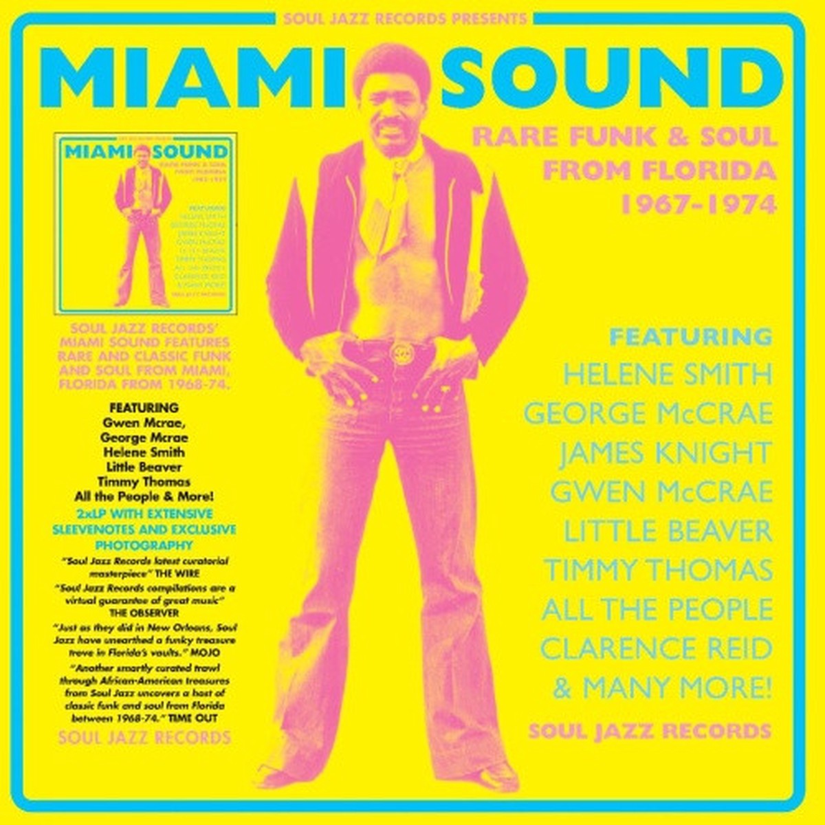 Various Artists – Miami Sound (Rare Funk & Soul From Miami, Florida 1967-1974) – 2x LP Vinyl