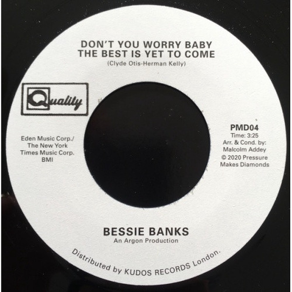 Bessie Banks – Don’t You Worry Baby – 7″ Vinyl