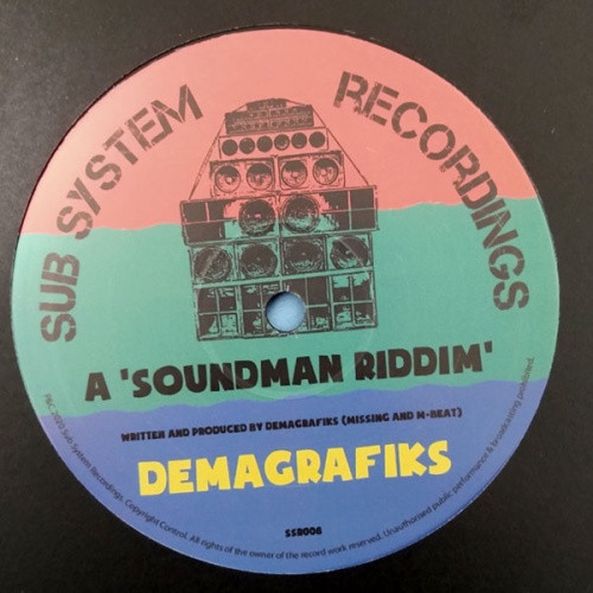 Demagrafiks – Soundman Riddim – 10″ Vinyl