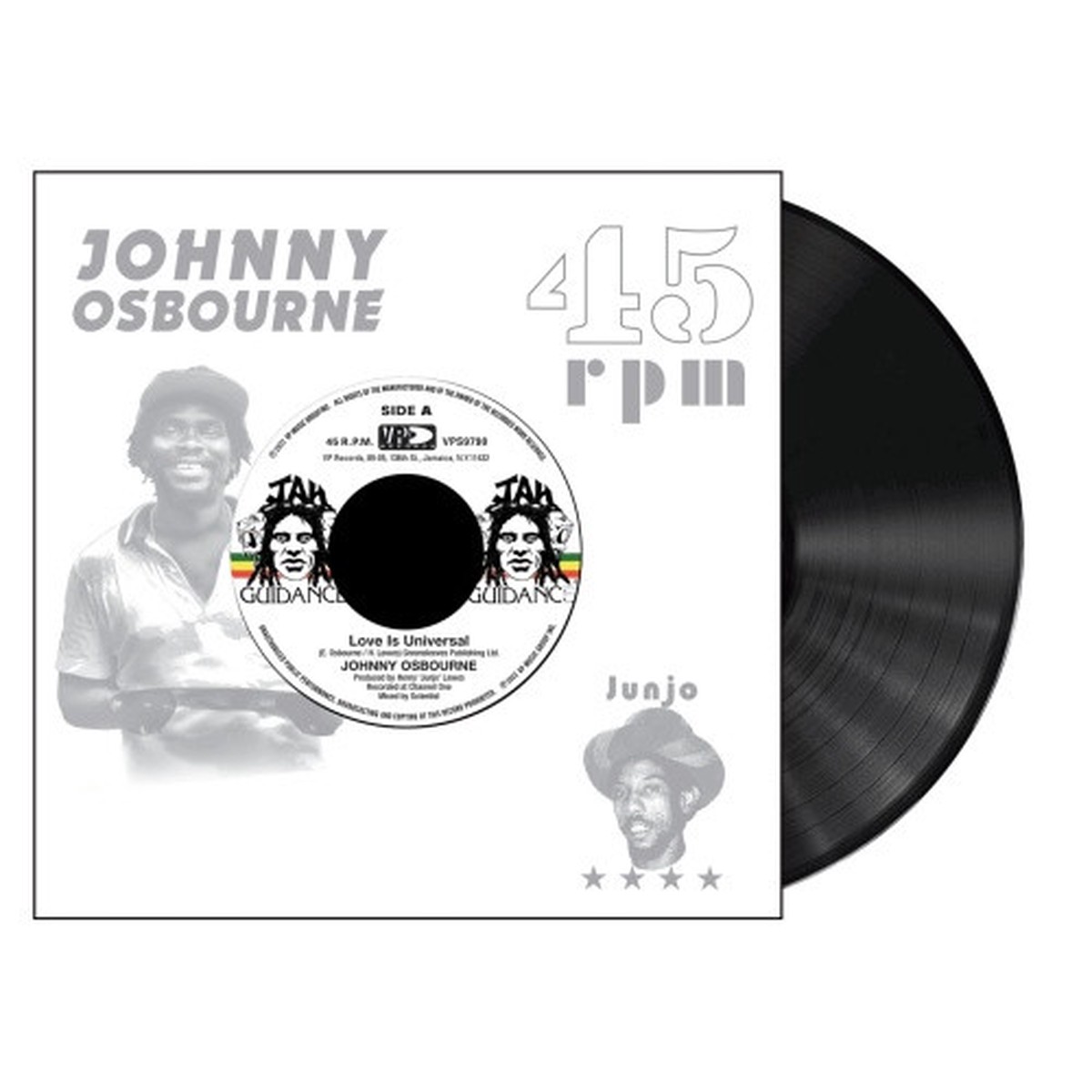 Johnny Osbourne / Roots Radics – Love Is Universal – 7″ Vinyl