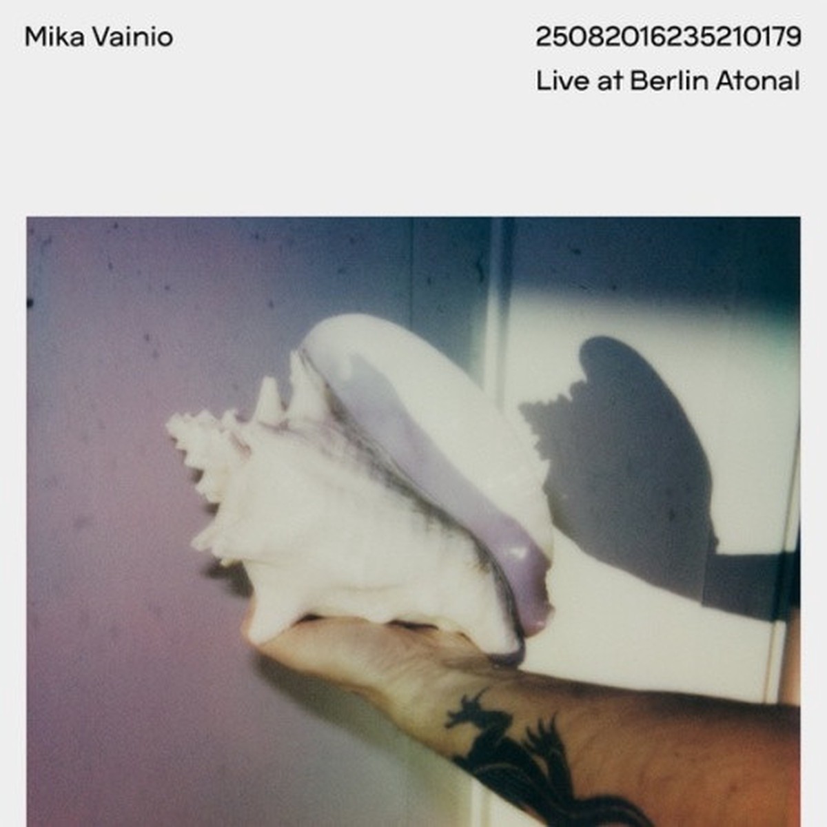 Mika Vainio – Live At Berlin Atonal – 2x LP Vinyl