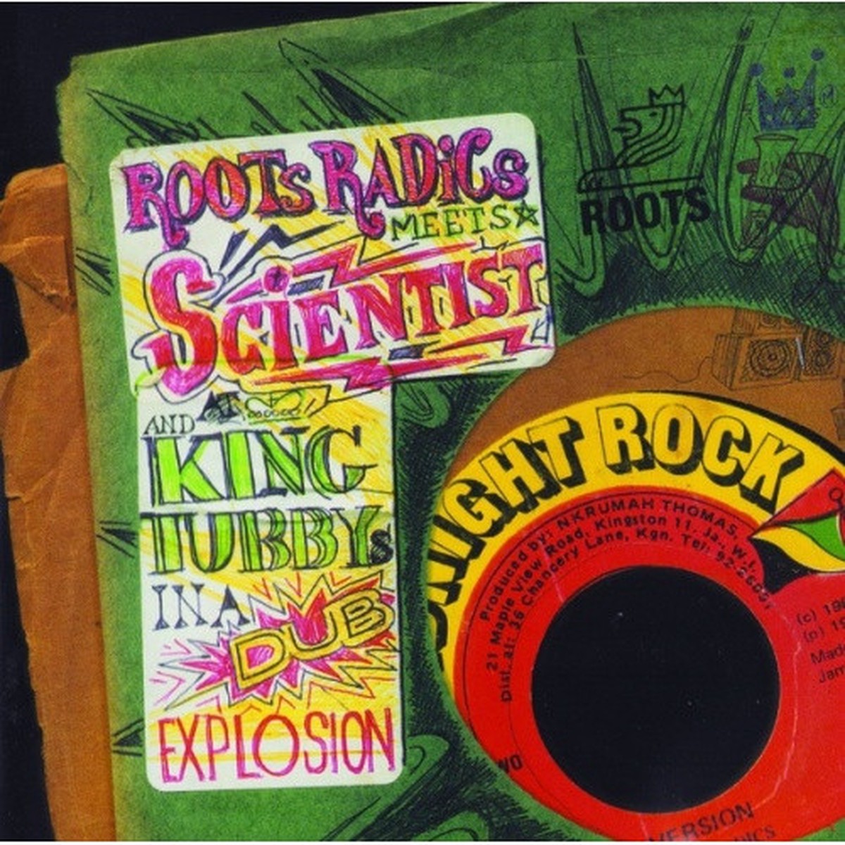 Roots Radics Meets Scientist & King Tubby – In A Dub Explosion – LP Vinyl