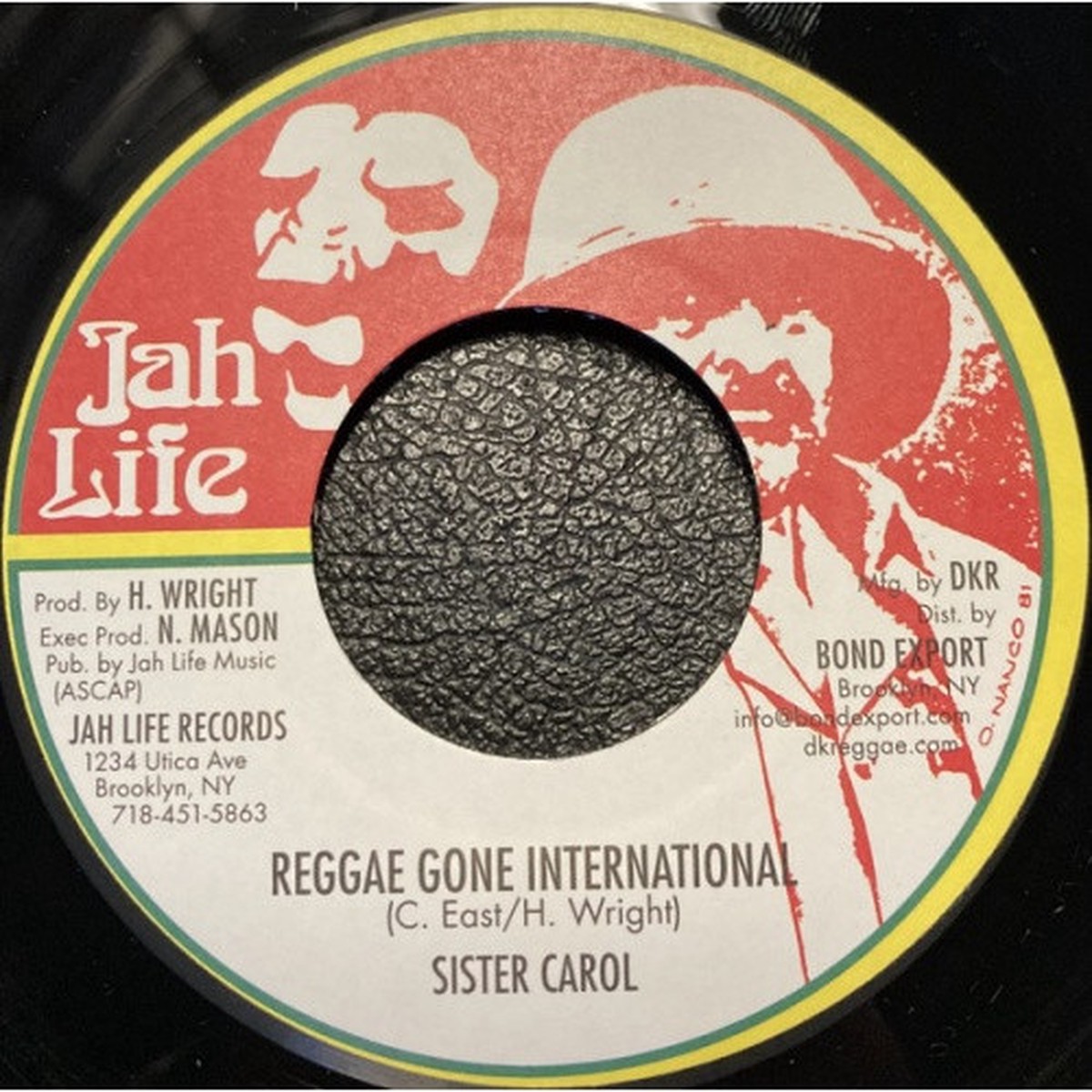 Sister Carol – Reggae Gone International – 7″ Vinyl
