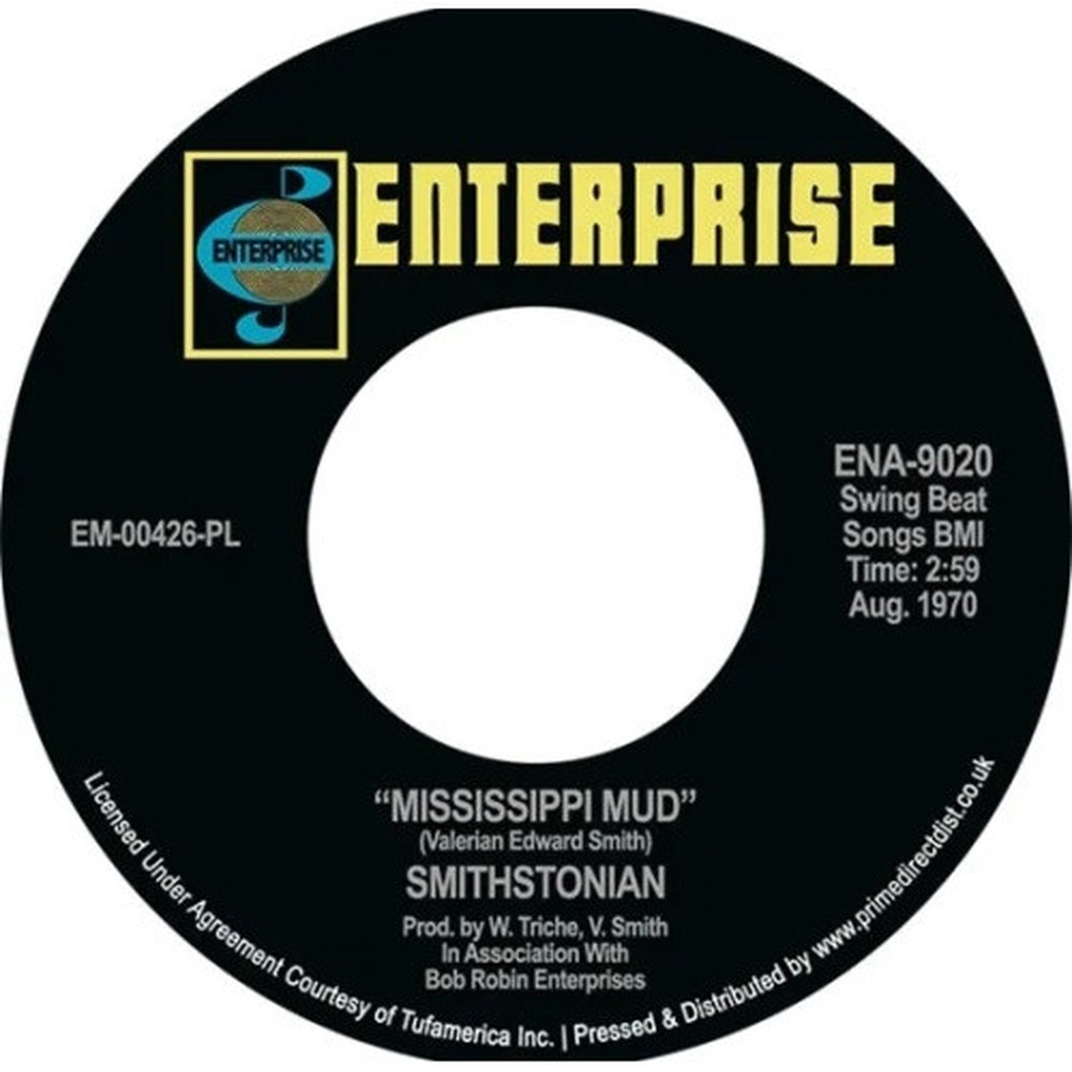 Smithstonian – Mississippi Mud / Just Sittin’ RSD – 7″ Vinyl