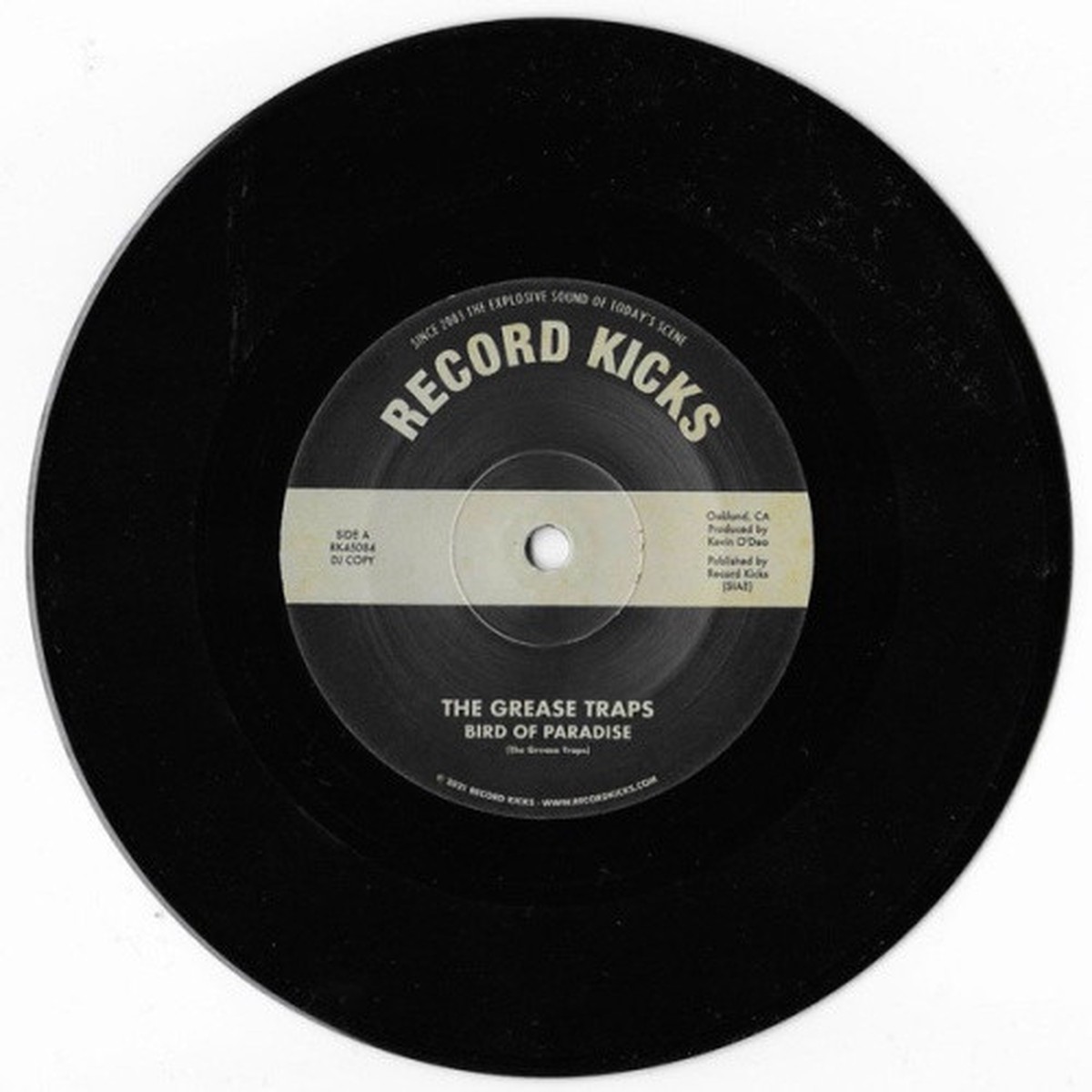 The Grease Traps – Bird Of Paradise – 7″ Vinyl