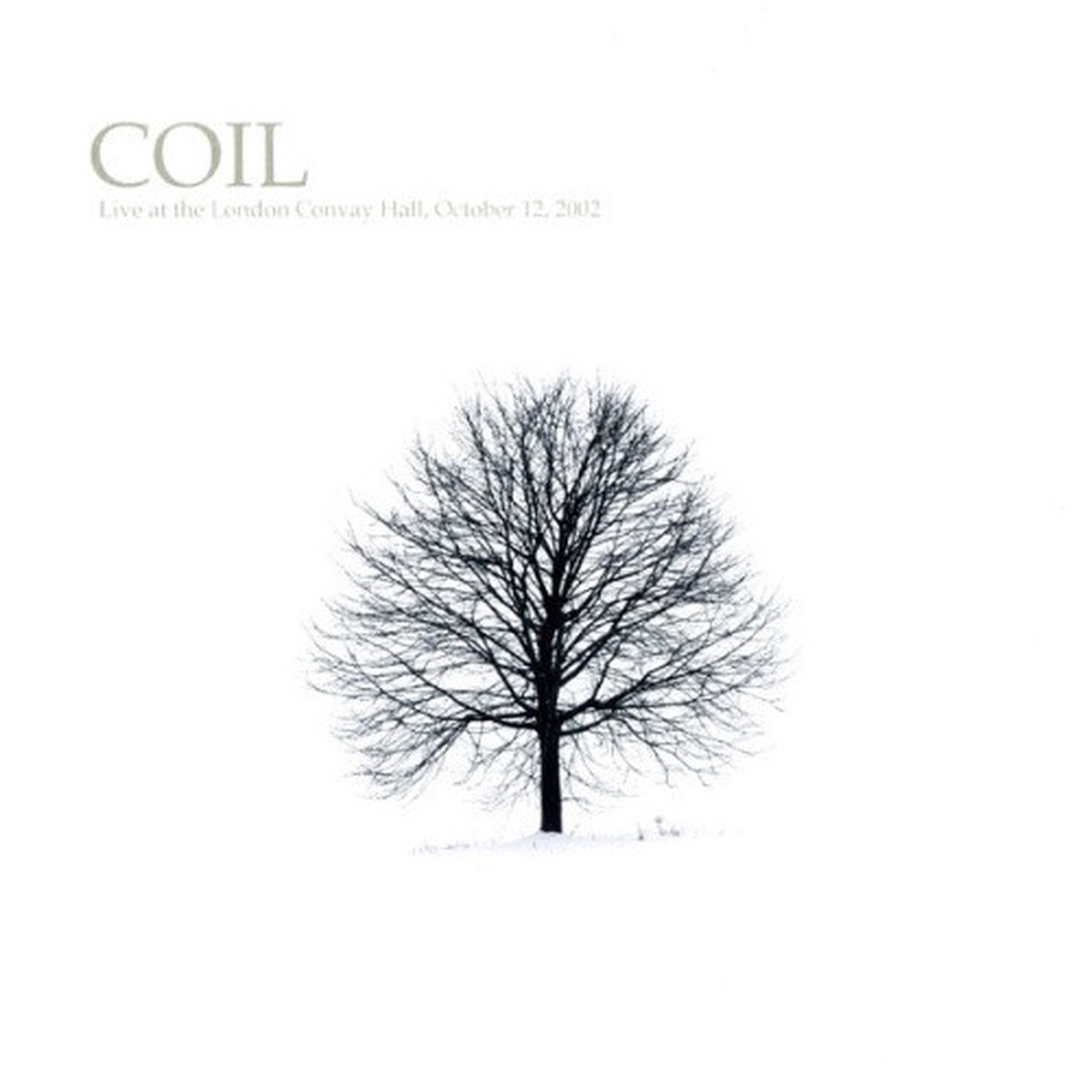 Coil – Live At The London Convay Hall, October 12, 2002 – LP Vinyl