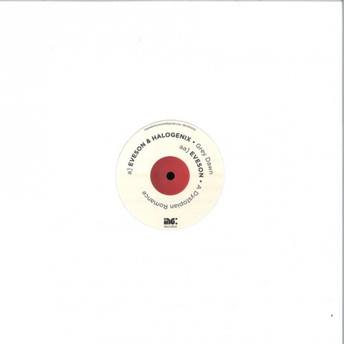 Eveson & Halogenix – Grey Dawn / A Dystopian Romance – 12″ Vinyl