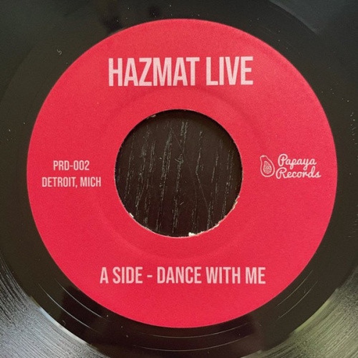Hazmat Live – Dance With Me / 1984 – 7″ Vinyl