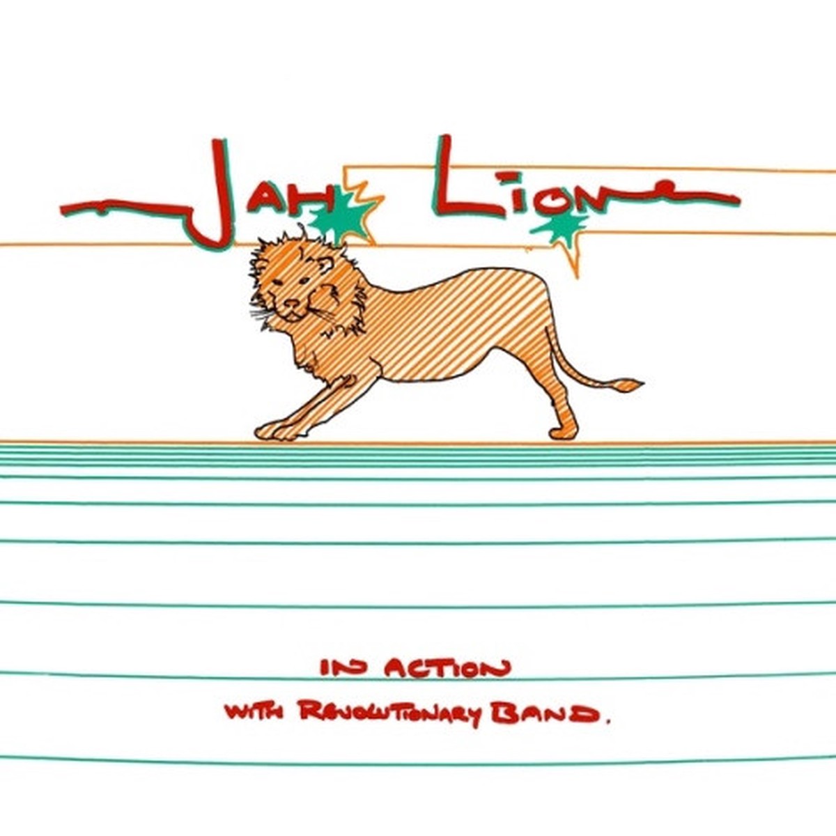Jah Lion – In Action With Revolutionary Band – LP Vinyl