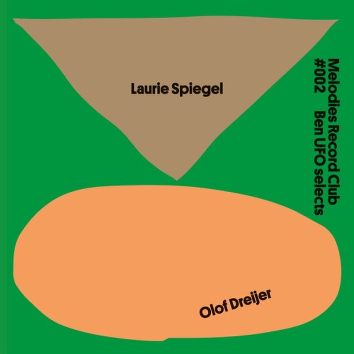 Laurie Spiegel / Olof Dreijer – Melodies Record Club 002 – 12″ Vinyl