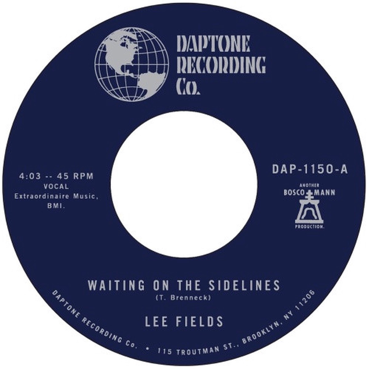 Lee Fields – Waiting On The Sidelines – 7″ Vinyl