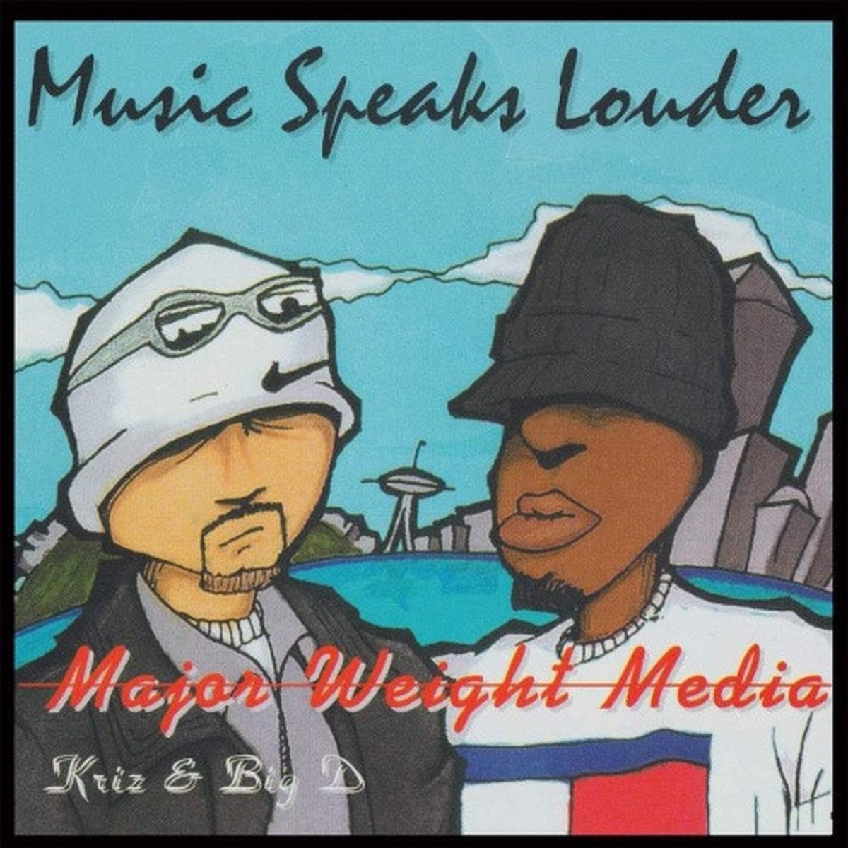 Major Weight Media – Music Speaks Louder – 12″ Vinyl