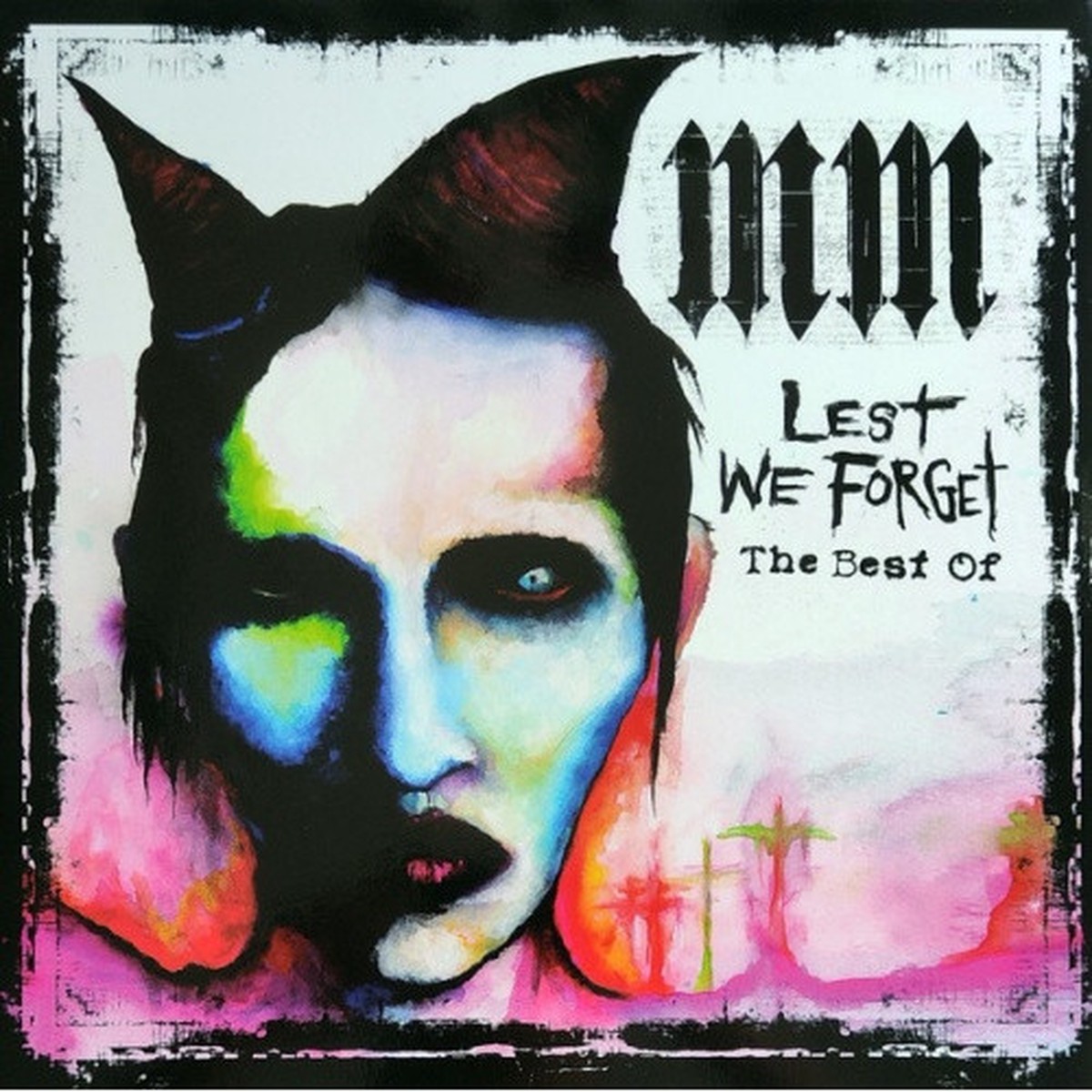 Marilyn Manson – Lest We Forget – The Best Of – 2x LP Colored Vinyl