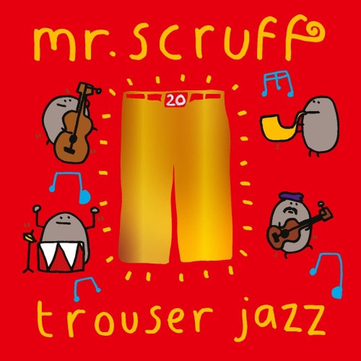 Mr. Scruff – Trouser Jazz – 2x LP Colored Vinyl