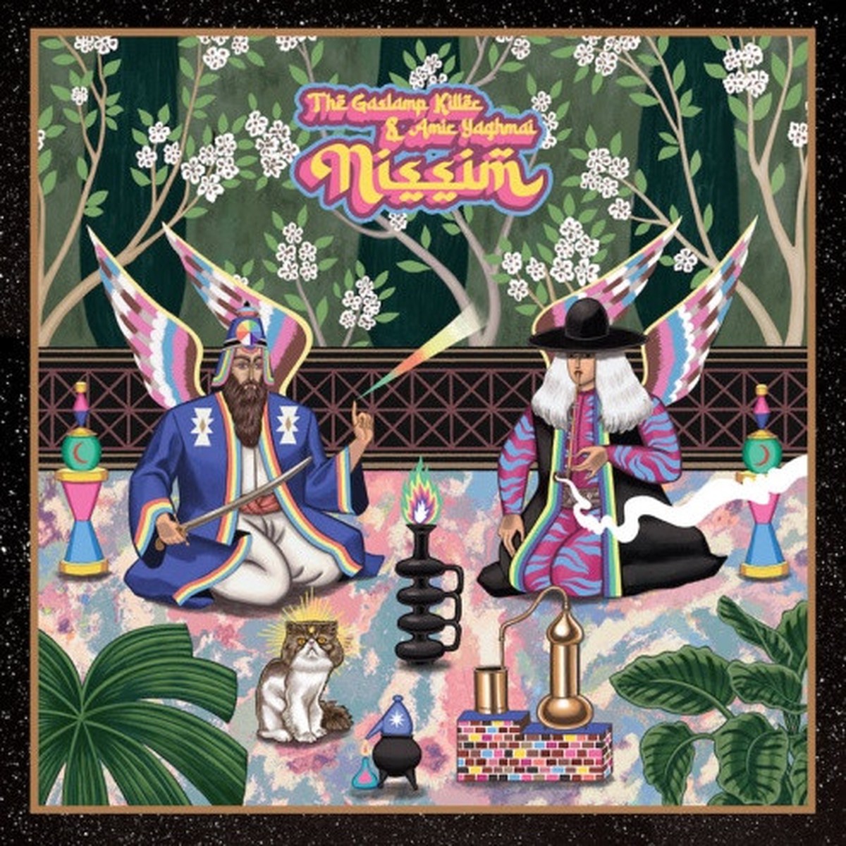 The Gaslamp Killer + Amir Yaghmai – Nissim – 7″ Colored Vinyl