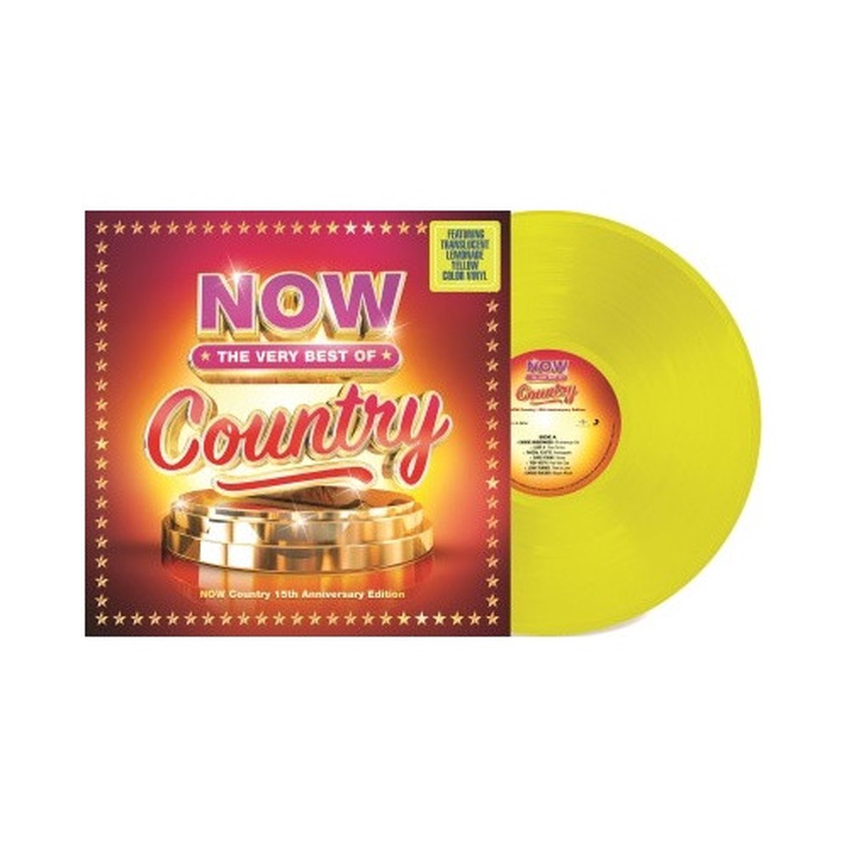 Various Artists – Now Country – The Very Best Of 15th Anniversary – LP Colored Vinyl