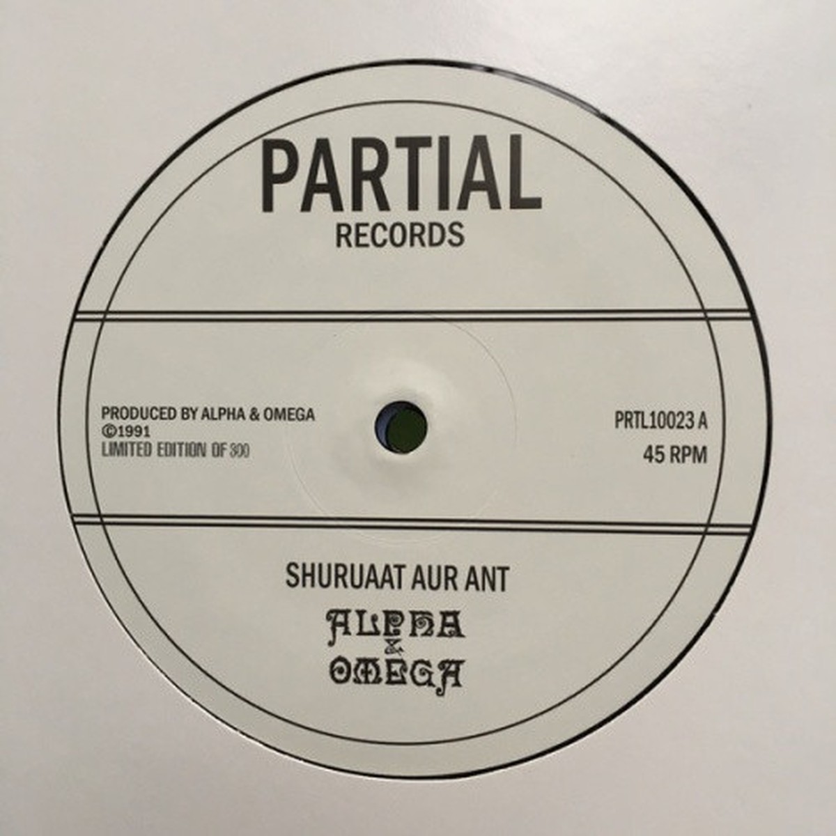 Alpha & Omega – Shuruaat Aur Ant – 10″ Vinyl