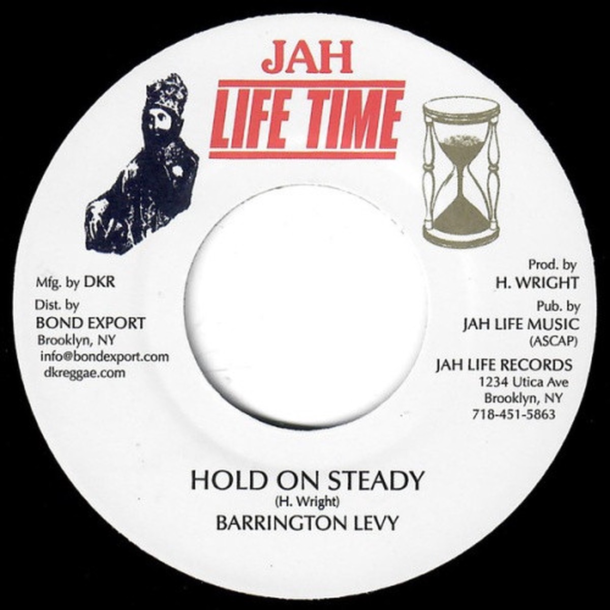 Barrington Levy – Hold On Steady – 7″ Vinyl