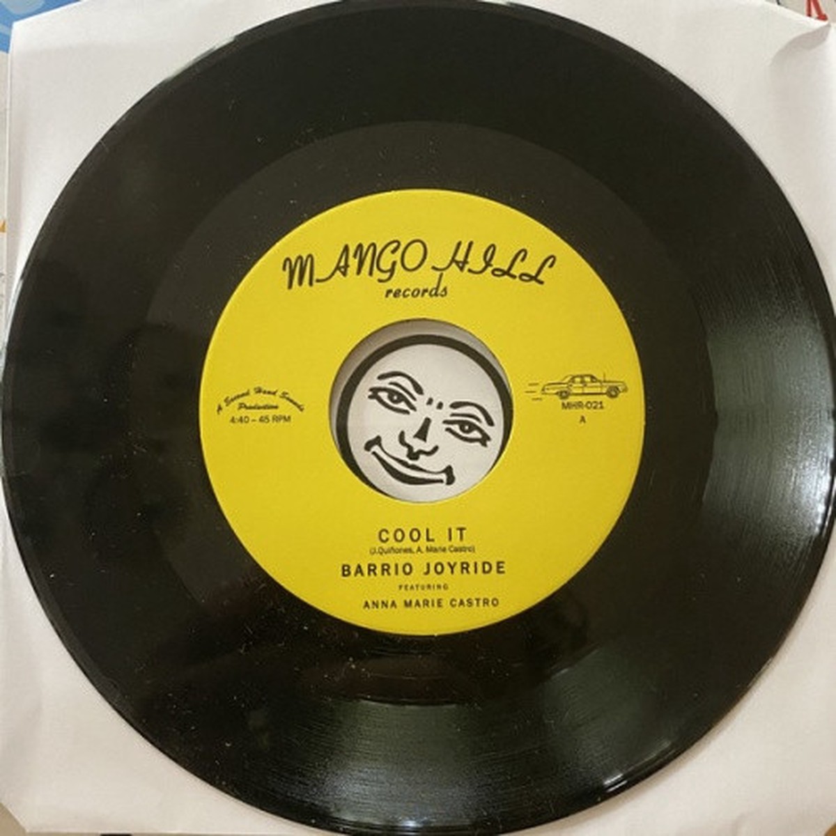 Barrio Joyride – Cool It – 7″ Vinyl