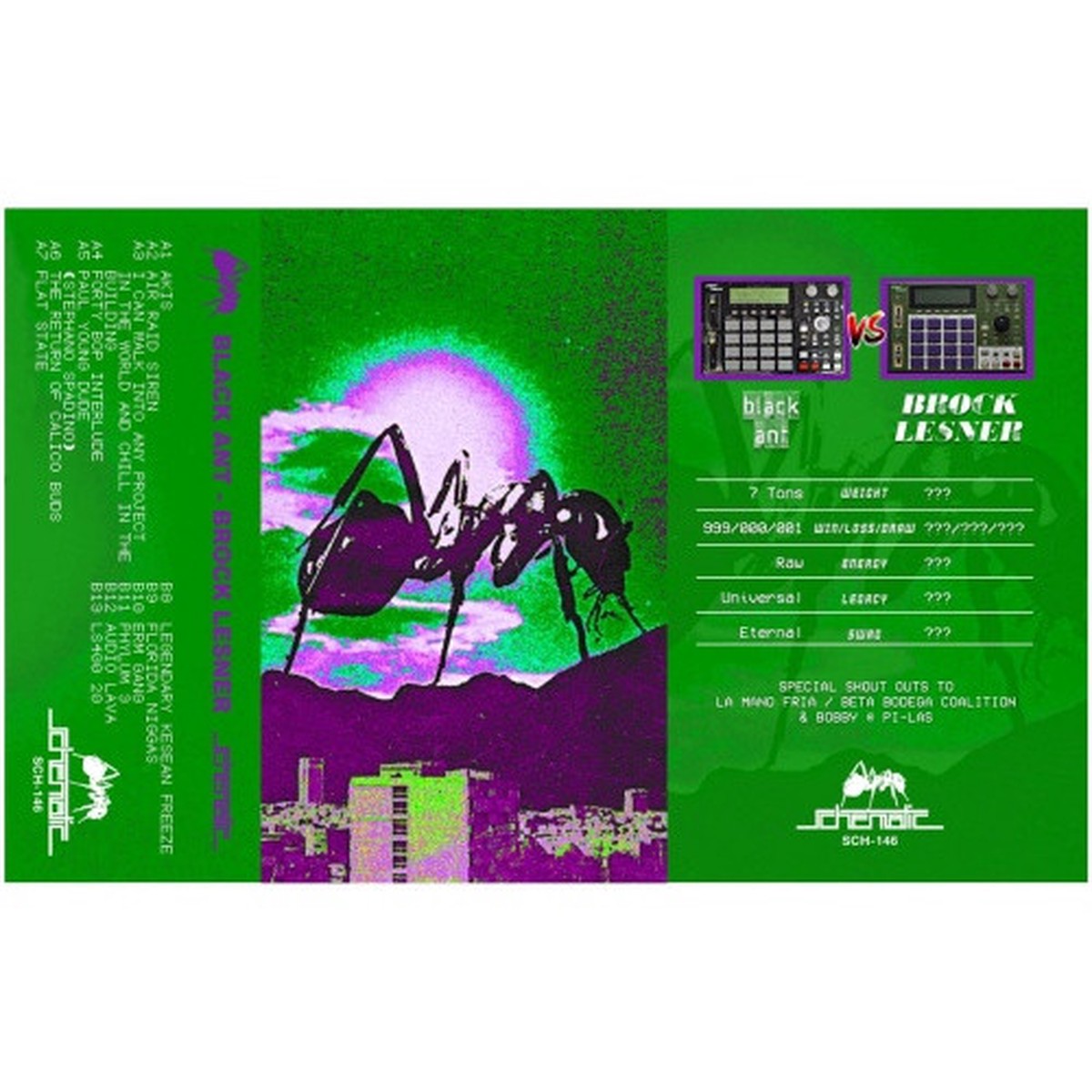 Black Ant – Brock Lesnar – Cassette