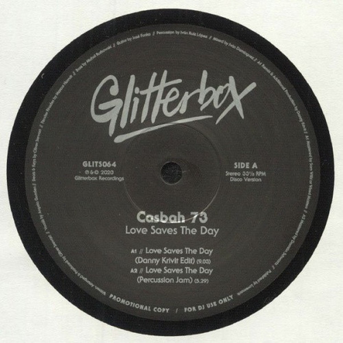 Casbah 73 – Love Saves The Day – 12″ Vinyl